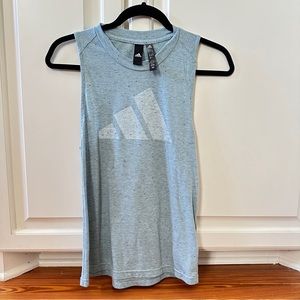 Adidas Blue Athletic Tank